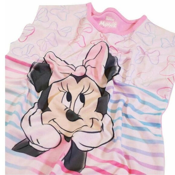 NWT - Disney Minnie Mouse Kids' Set of 2-pack Nightgown - Size 7 - Picture 1 of 5